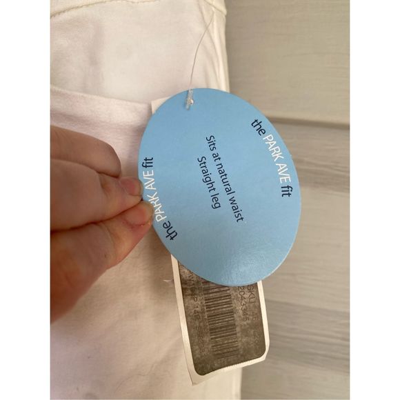 Westbound NWD The Park Ave Fit White Straight Legged Pants, Size 14P, MP $59 - Picture 4 of 10